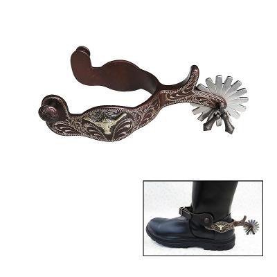 China Stainless Steel Antique Tooth Horse Tooth Cowboy Western Tooth with Knurl and Jingle Sinkers for sale