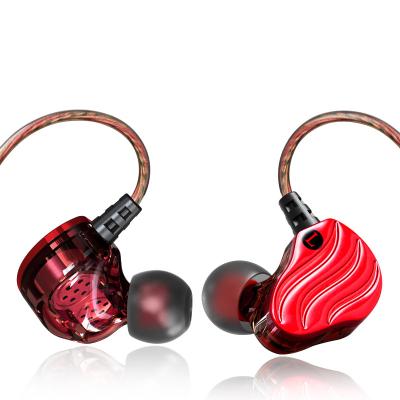 China 2018 New High Quality Super Dynamic Driver Comfortable Dual Style Cable Earphone Private Label High Fidelity Headphones With Microphone Headset for sale