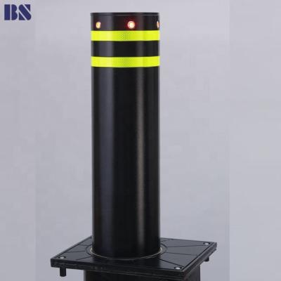 China Cover Bollard Electric Semi Automatic Bollard Semi Automatic Manual Stainless Steel Rising Bollard for sale