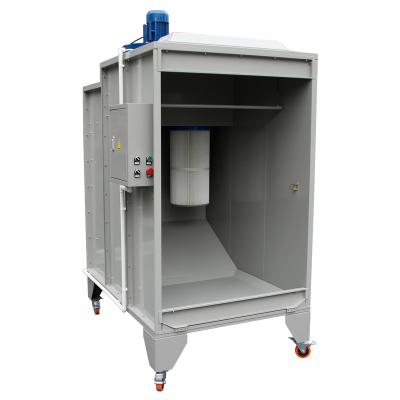 China Machinery Repair Shops Small COLO 1115 Compact Powder Coating Paint Spray Booth for sale