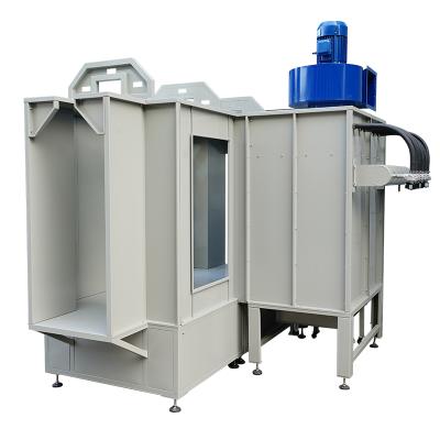 China Manual Machinery Repair Shops Powder Coating Spray Booth For Aluminum Profiles for sale