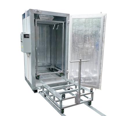 China Machinery Repair Shops 3'x3'x6 Small Electric Powder Coating Paint Curing Oven For Alloy Wheels for sale