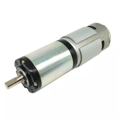 China 12V 18V 24V Motor de engranaje de reducción de corriente continua planetaria 775 de alto par Dia 42mm 45mm en venta