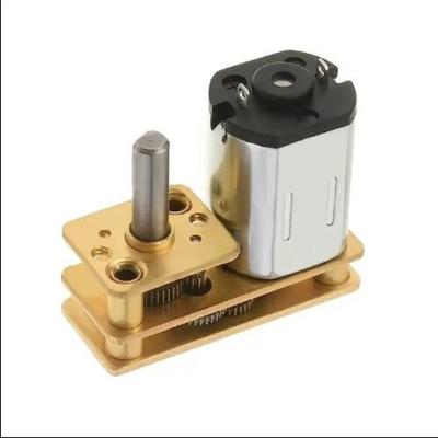 Cina 3V 5V 6V 12V Mini Brush DC Gear Motor N20 Motore elettrico a bassa velocità ad alta coppia in vendita