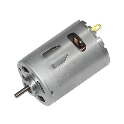 China RS 545 12V Mini Brush DC Motor 24V 6500rpm Carbon Brush Electric Motor for sale