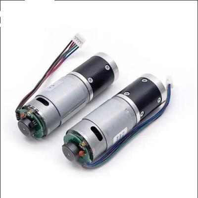 China 12V / 24V DC Motor de engranajes planetarios 10W - 100W longitud del eje personalizada en venta