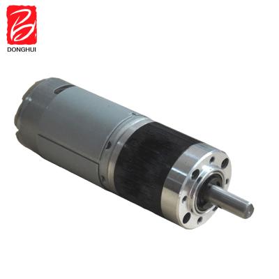 China Motor de engranajes planetarios de corriente continua industrial de 8 mm Diámetro del eje 10 - 1000 RPM Velocidad en venta