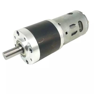 China 10W - 100W DC Motor de engranajes planetarios 12V / 24V con longitud de eje personalizada en venta