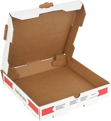 China Handmade Wholesale Custom Printed Pizza Box Carton Pizza Congrugated Boxes With Logo for sale