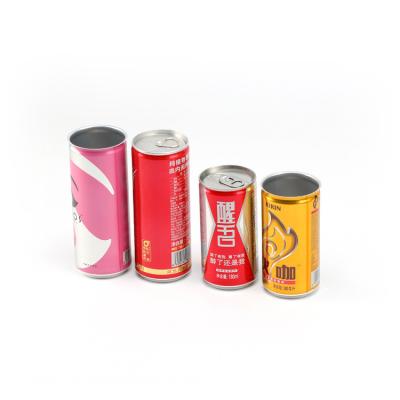 China Beverage Customized Barattoli Juice Metal Can Empty Aluminum Can 250ml Beer Cans With Print for sale