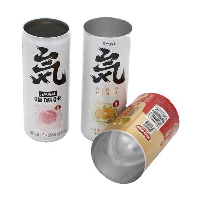 China Wholesale 250ml 500Ml Empty Beverage Printed Aluminum Beverage Box Food Grade Security Packaging Box For Beer Beverage Metal Packaging Bottle for sale