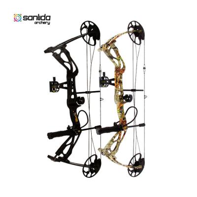 China Hunting Accmos Archery Dragon X8 Hunting Compound Bow Package Camouflage 0-60lbs or 0-70lbs ATA 30