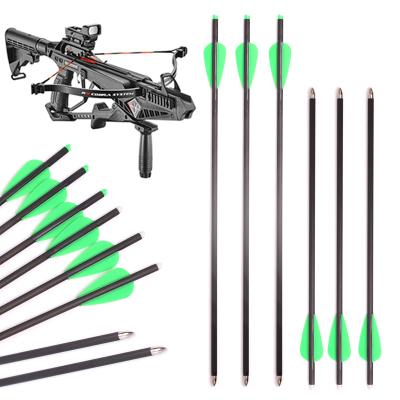 China Hunting 11 inch carbon fiber crossbow bolt carbon crossbow shooting arrow with crossbow ID 4.2mm arrows for sale