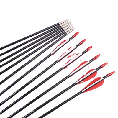 China Hunting Wholesale 6mmtarget Archery SPG Recurve Bow Archery Arrow Fiberglass Arrow for sale