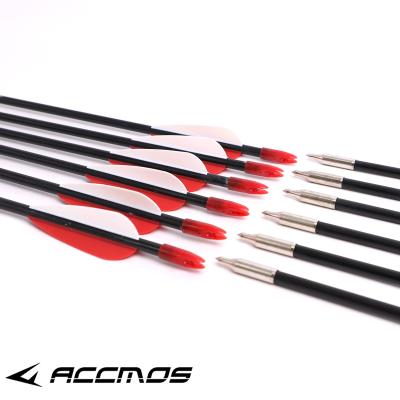 China Hunting Prizes Archery Bulk Shooting 7mm Bows Practice Hunting Archery Arrows Fiberglass for sale