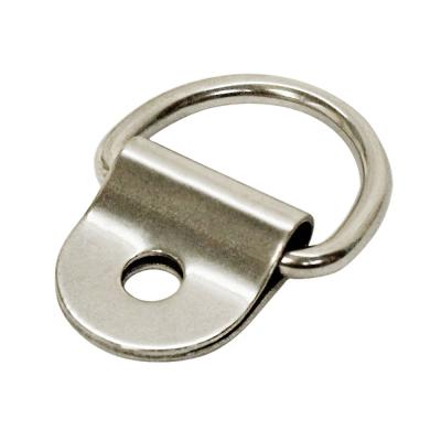 China Small Trailer Stainless Steel D-Ring Tie-Downs D-Rings Anchor Lashing Ring For Loads On Case Truck Cargo Trailers RV Boats for sale