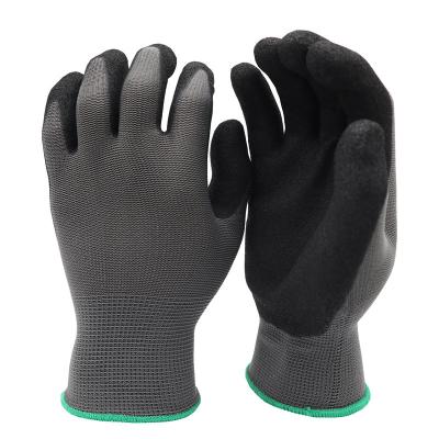 China Cheap Sandy Coated Nitrile Work Gardening Gloves From China Factory for sale