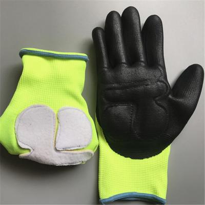 China Construction Gloves Nitrile Foam Industrial Gloves Anti Vibration Resistant Gardening Gloves Anti Shock Absorbing Gloves for sale