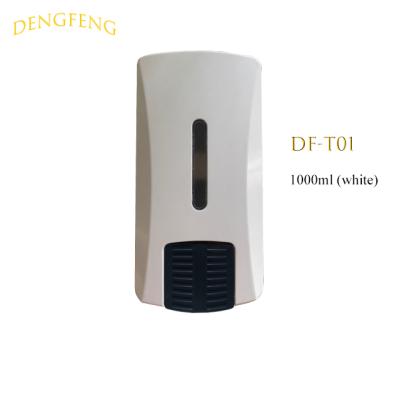 China Foam Soap Dispenser Hand Push Wand Montiert Shampoo Triple Flaschen Waschmittel Dusche Gel Waster 550ml Kunststoff Home Hotel for sale