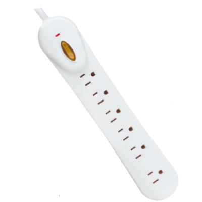 China Residential / General Purpose USA 6 Outlets Travel Power Strip With USB for sale