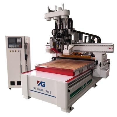 China Other Exquisite Structure Nesting Industry Wood CNC Carving Router Machines Nesting Wood Cnc Router Machine for sale