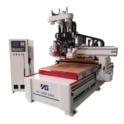 China Other top quality coating tool router with drill bank nesting cnc router machine 1530 for wood furniture for sale