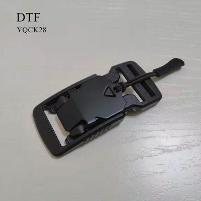 China Hardness ; Plastic DTF elasticity with magnetic buckle or metal quick release backpack for sale