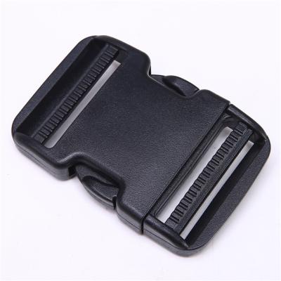 China Hardness ; Elasticity Factory Supply Release Plastic Center Buckle For Bag Belt Buckle for sale