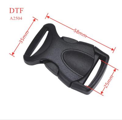 China Hardness ; Adjustable Waist Bag Elasticity Customized Bag Buckle Belt Buckle Release Snap Plastic Waist Lock Backpack Custom Buckle for sale