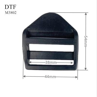 China Hardness ; Adjustable Elasticity Bag Accessories Bag Reversible Parts Belt Buckle Tri Glide Buckle For Backpack for sale