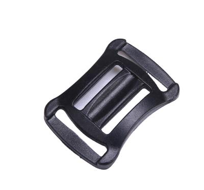 China Adjustable Plastic Ladder Slide Buckle Tri Glide Hardness Angle Tri Strap 4 Way Plastic Buckle For Luggage Strap for sale