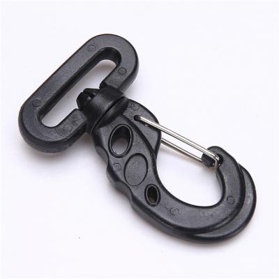 China Hardness ; High Quality Hot Selling Plastic Quick Release Hook Elasticity Bag Adjustable Strap Accessories Snap Buckle for sale