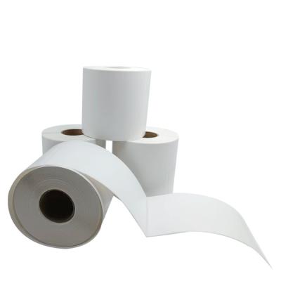 China Blank Transfer Waterproof Sticker Self Adhesive Thermal Label Paper for Shipping Label Printer for sale