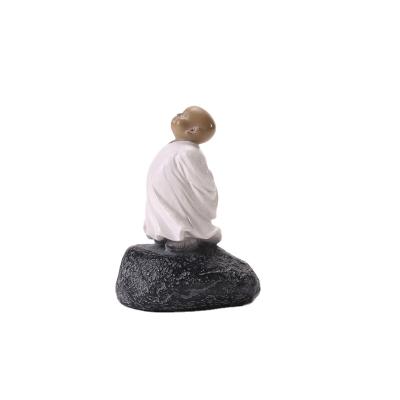 China Popular Hot Selling China Drop Shipping Product Cute Chinese Fengshui Monk Figurines Monk Figurines Cute kongfu statue home for sale