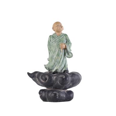 China Dropshipping Home Decor Buddha Custom Buddha Statues Monk Decor China Products 2021 Cute Chinese Bonze Figurines Home Decor for sale