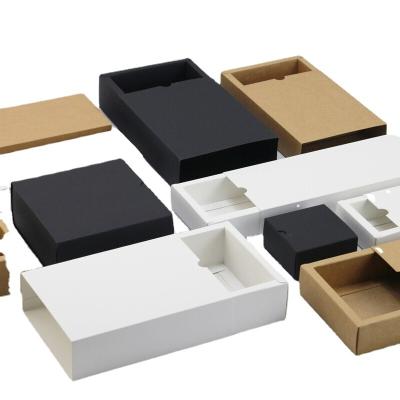 China Recyclable Folding Gift Box Drawer Cardboard Type Accept Custom Spot Underwear Jars Product Packing Box for sale