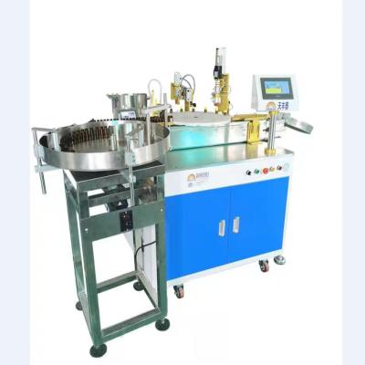 China High Food Stable Full Bottle Filling And Capping Machine E-Liquid Hemp Cbd Oil Filling Machine Vape Cartridge Capping Machine for sale