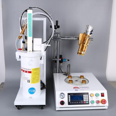 China Hotels Glue Vending Machine Liquid Dispensing For Bulbs\Candle Light\Lamps Adhesive Filling Machine for sale