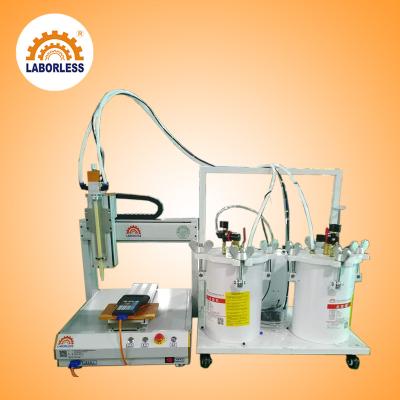 China 1:1 Two Component Auto Glue Food Dispensing Machine AB Glue Kneader Epoxy Polyurethane Dispensing Machine for sale