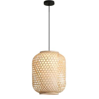 China Chinese Bamboo Lanterns Chandeliers Antique City Bamboo Chandeliers Handwoven Minimalist Bamboo Chinese Restaurant Chandeliers for sale