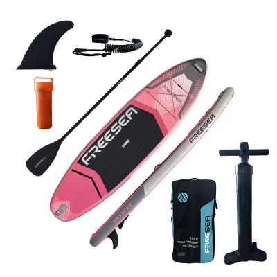 China Factory price waterproof wholesale surf FREESEA standup paddleboard paddle board inflatable for water sports for sale