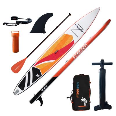 China Factory Wholesale Packing Waterproof Non-slip FREESEA Surfboard With Surfboard Fins Stand Up Paddle Surf for sale