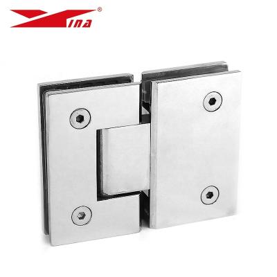 China When rotating the door 25Â ° 8-12mm glass to shower glass door hinges for bathroom 304 stainless steel shower door pivot180 degree locking hinge for sale