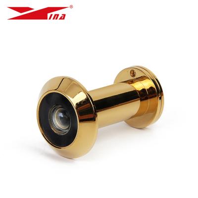 China 200' viewing range; ° Door Eye Zinc Alloy Material Viewer 200 Degree Viewing 35-55mm Adjustable Length For Front Door And Hotel Door for sale