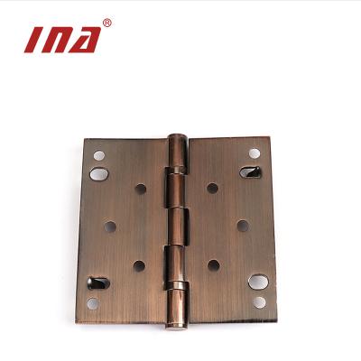 China Good Price Safe Stainless Door Hinge Double 5*5*3.5 Hook Security Hinge 2 Ball Bearings For Wooden Door for sale