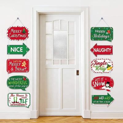 China Custom Home Decoration 5mm Christmas Party Decoration PVC Foam Board Photo Booth Props UV Printed Sign for sale