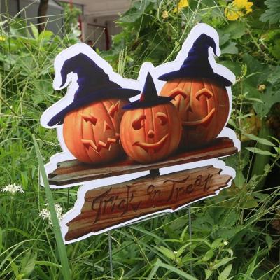 China 2020 Eco - Friendly Customized Printed Outdoor Halloween Decoration for sale