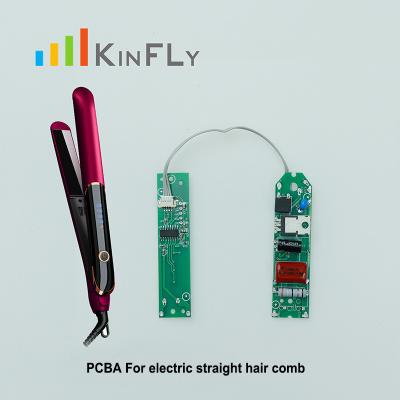 China FR-4/CEM-1/CEM-3/Polyimild/PTFE/Rogers Board maker pcba High Quality Electronic Straight Hair Electric Comb Circuit for sale