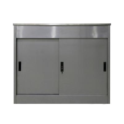 China Spill Kitchen Metal Filing Cabinet Stainless Steel Basin Cabinet Cocina en venta