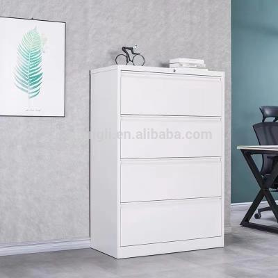 China (Size) 4 Tier Adjustable Filing Cabinet For Wider Metal Steel Locker Office Use Cabinet Filing Cabinet for sale